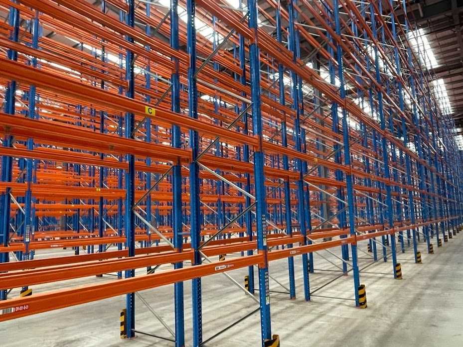 sprzedaż regałów magazynowych metalowych paletowych