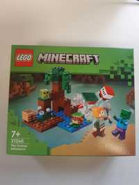 Klocki Lego Minecraft przygoda na mokradłach