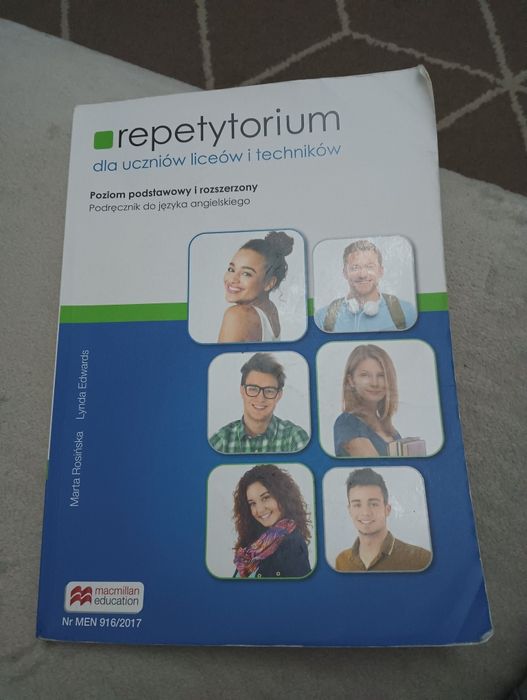 Książka repetytorium do języka angielskiego