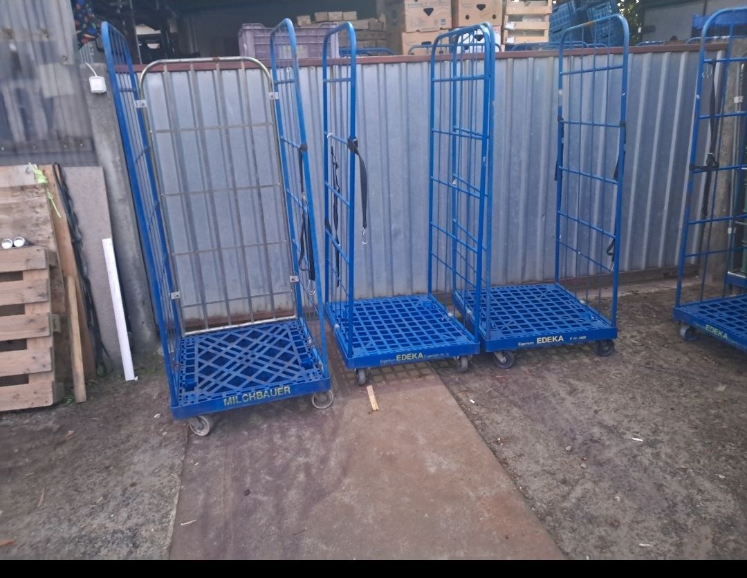 Wózki magazynowe transportowe gitterwagen