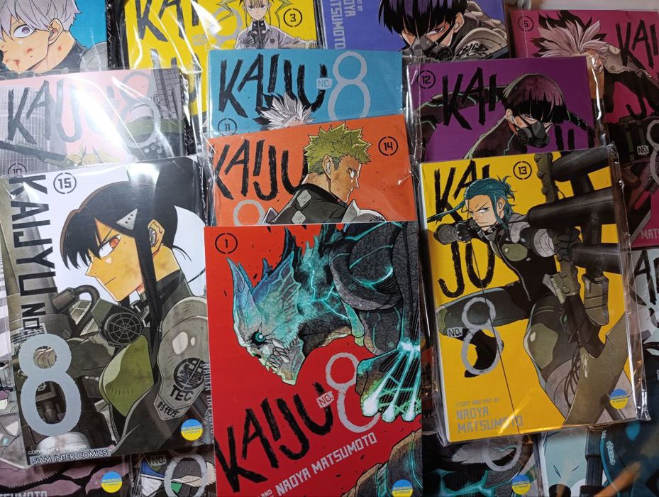 Кайдзю номер 8 1-16 манга