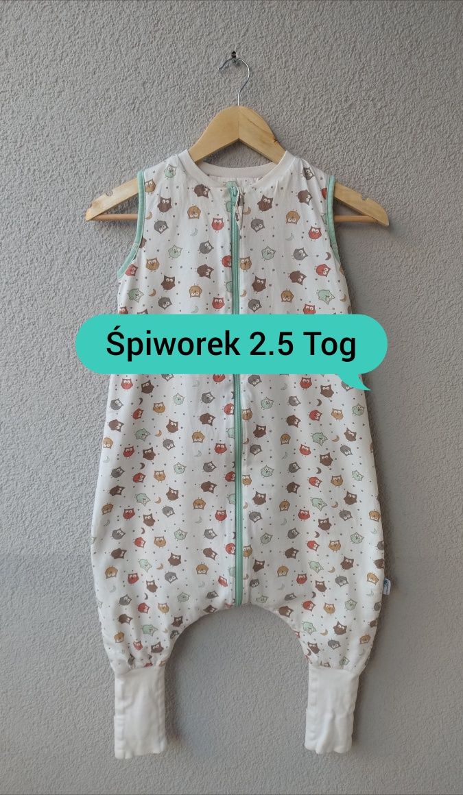 Śpiworek z nogawkami Bawełniany Slumbersac rozmiar 24-36