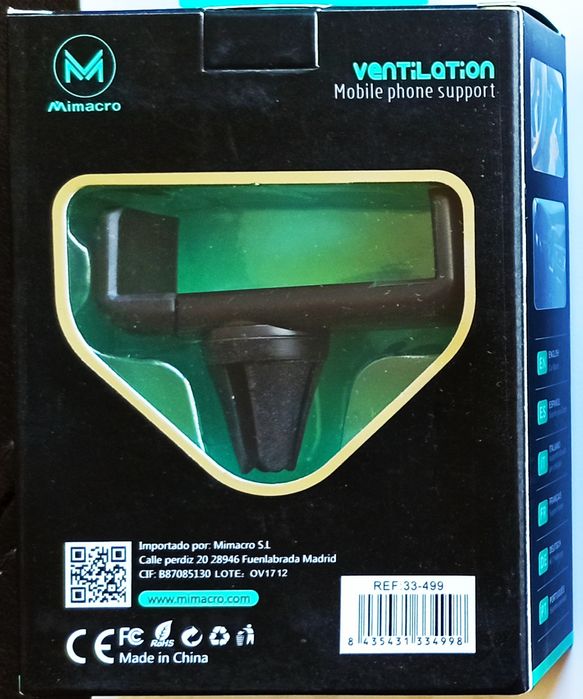 Suportes para carro automóvel grelha ventilação