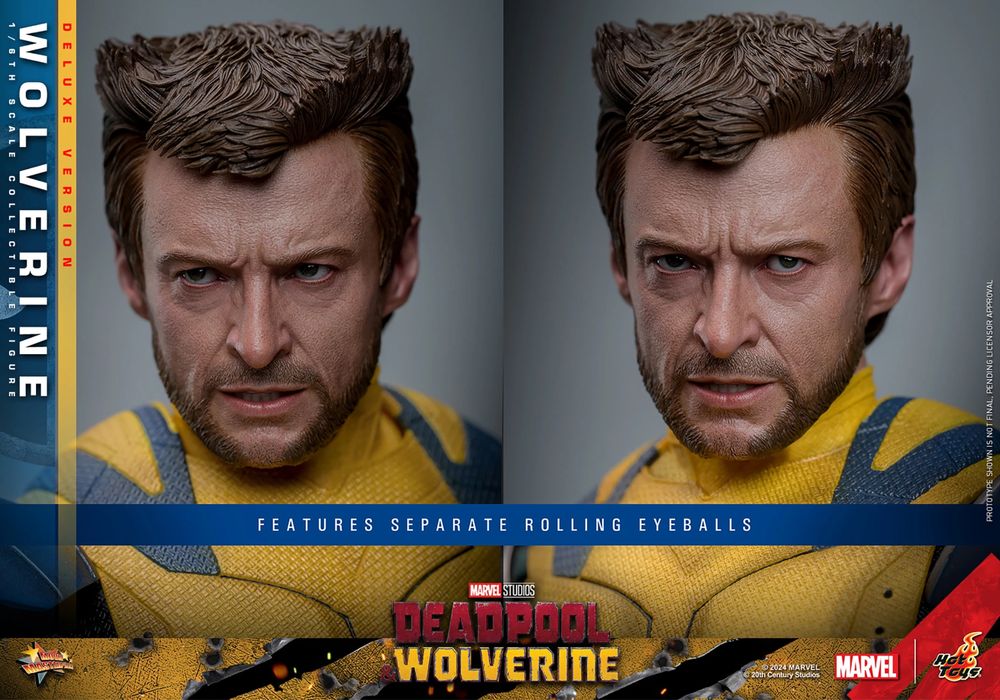 Фігурки 1/6 Hot Toys MMS754 Deadpool & Wolverine: Wolverine Deluxe Ver