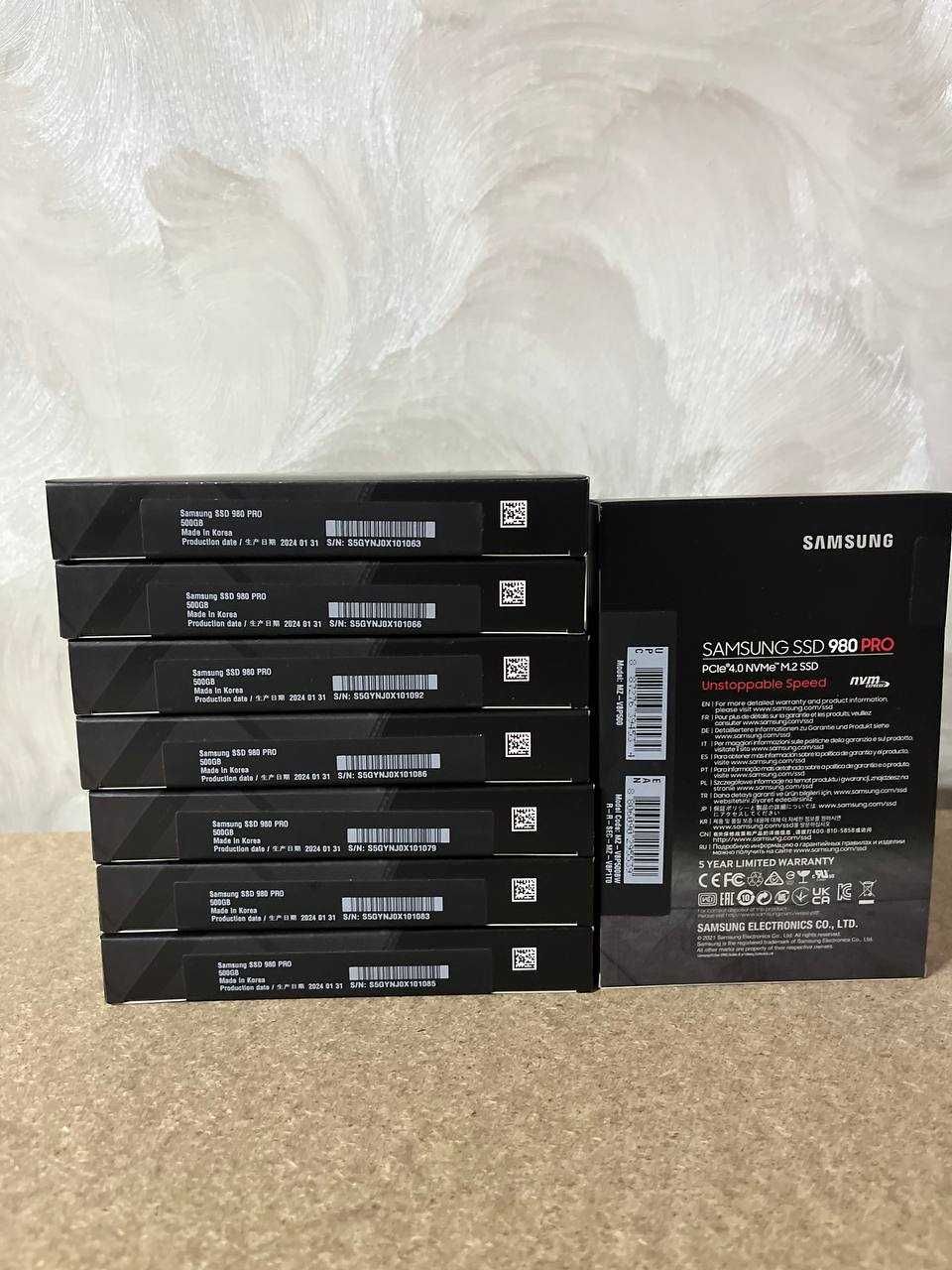 SSD накопичувач Samsung 980 PRO 500 GB Нове!