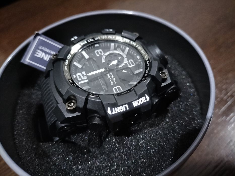 Relógio SKyLINe tipo g-shock precisão e estilo
