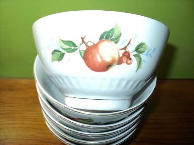Miski z porcelany 6 sztuk
