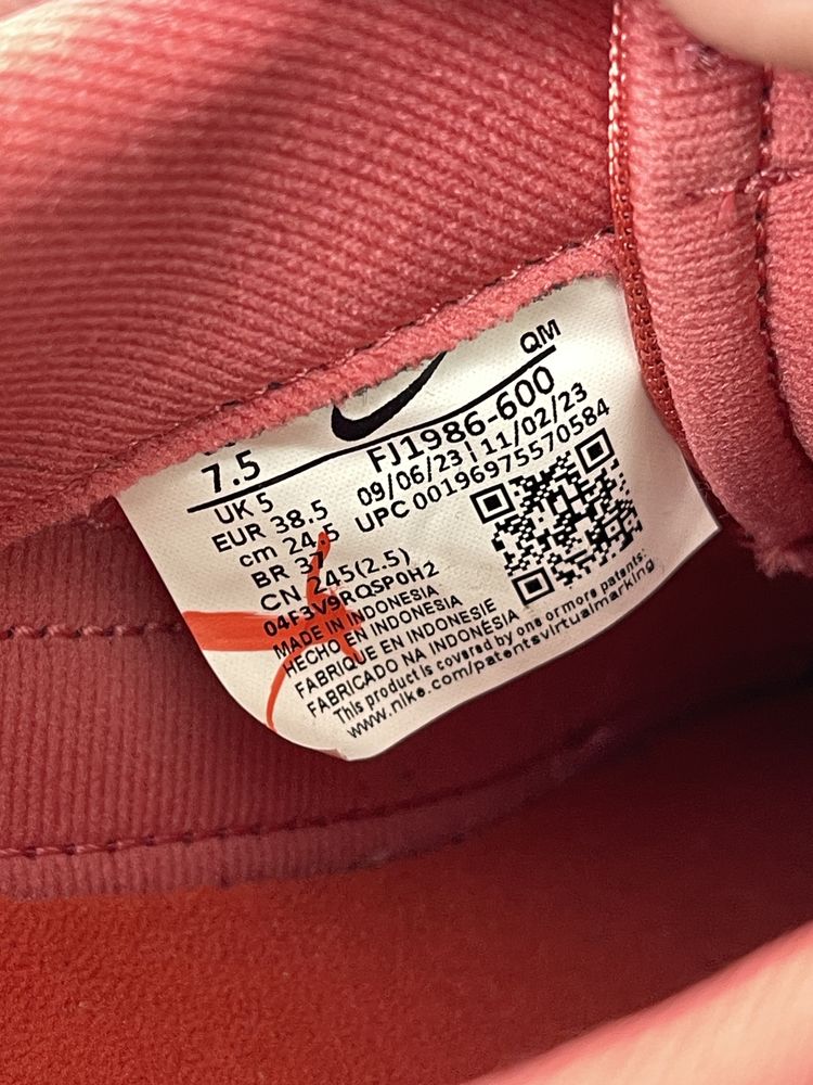 Оригинал Nike Court Legacy Lift (FJ1986 600) на платформе кроссовки