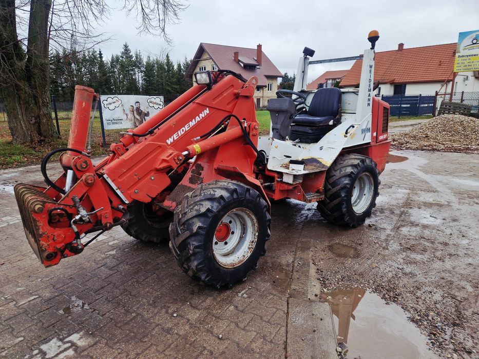 Weidemann 1090 teleskopowy Perkins Schaffer Miniładowarka