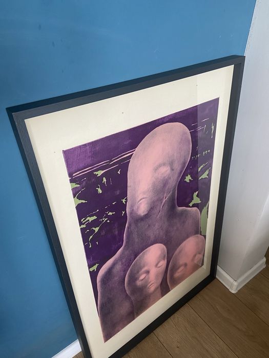 Grafika H.Laskowski z lat 70-tych sygnowana/numerowana