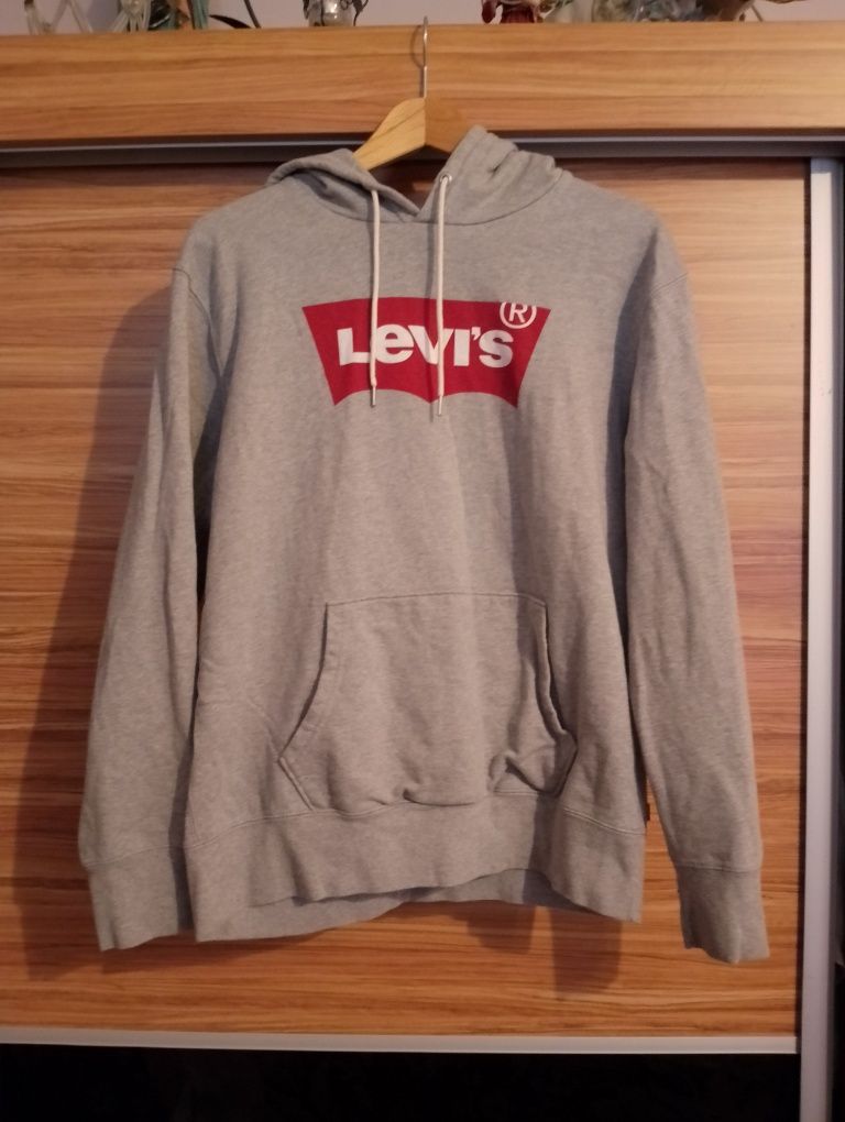 Bluza męska sportowa z kapturem Levi's.Polecam