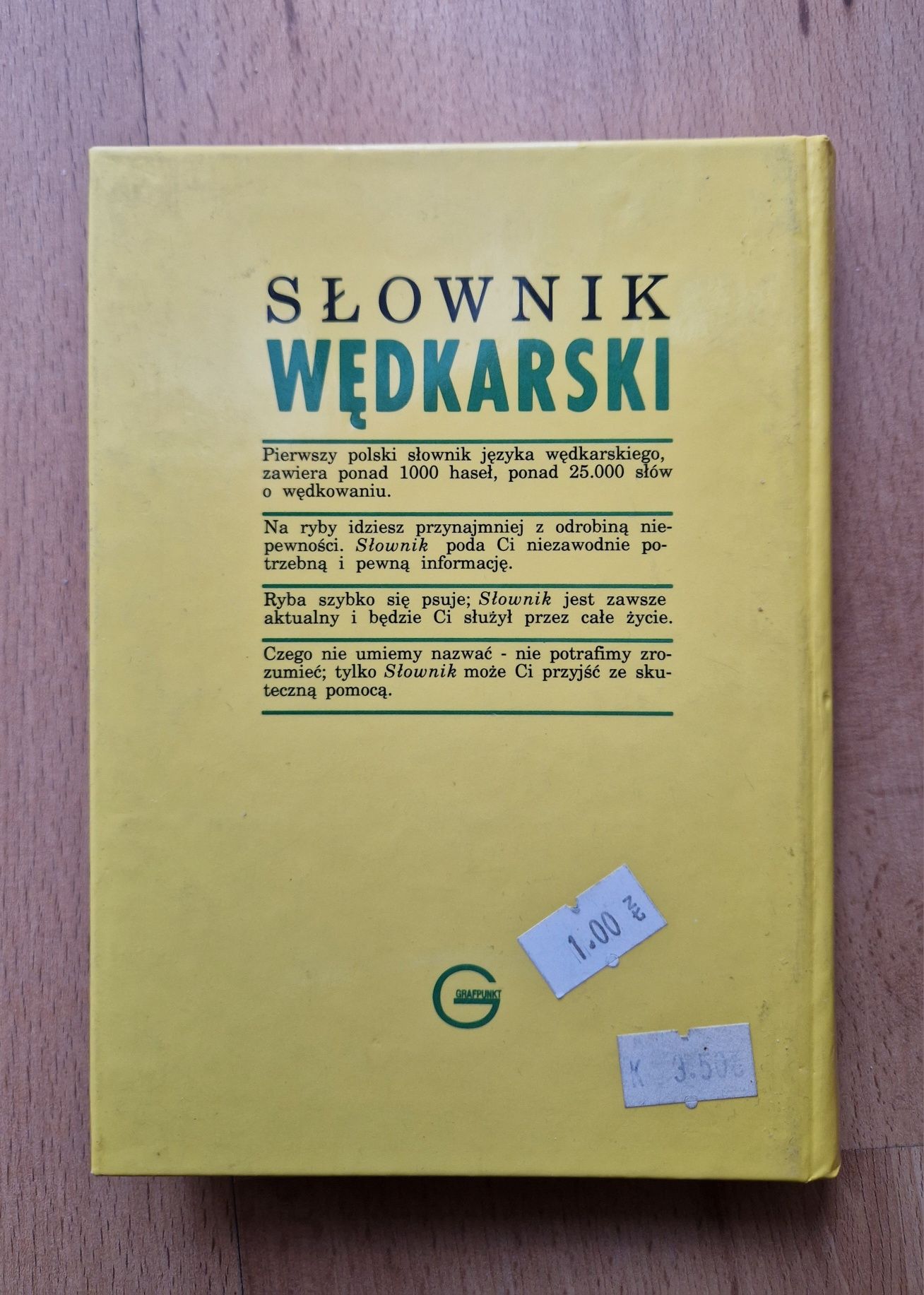 Słownik wędkarski - Jerzy Komar NIECZYTANA!!!