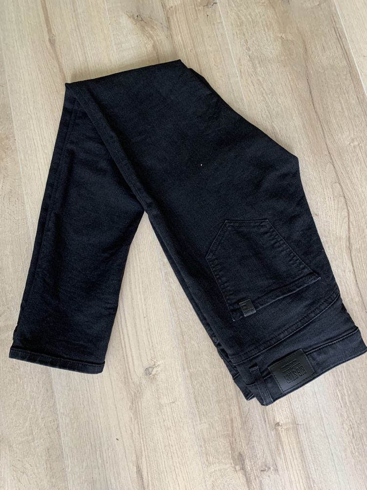 Damskie spodnie jeans czarne Big Star model Adala 900 W29, L30