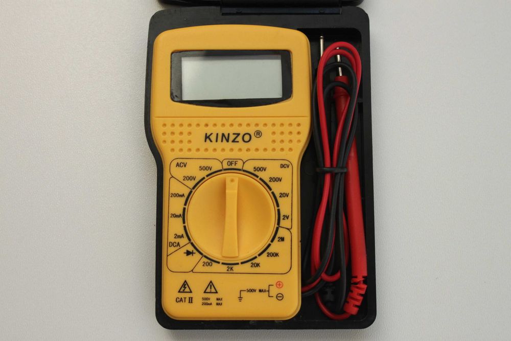 Multimetr / miernik cyfrowy KINZO BT22  500V / 200mA / 2MΩ