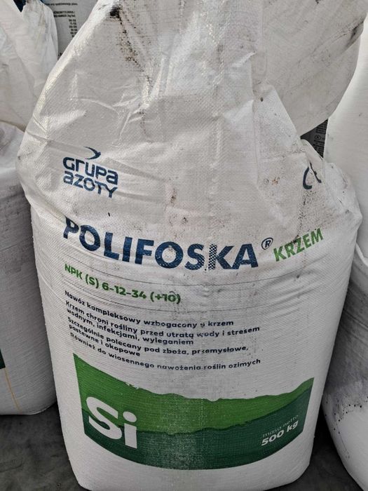 Polifoska krzem  6:12:34:1 BB 500KG