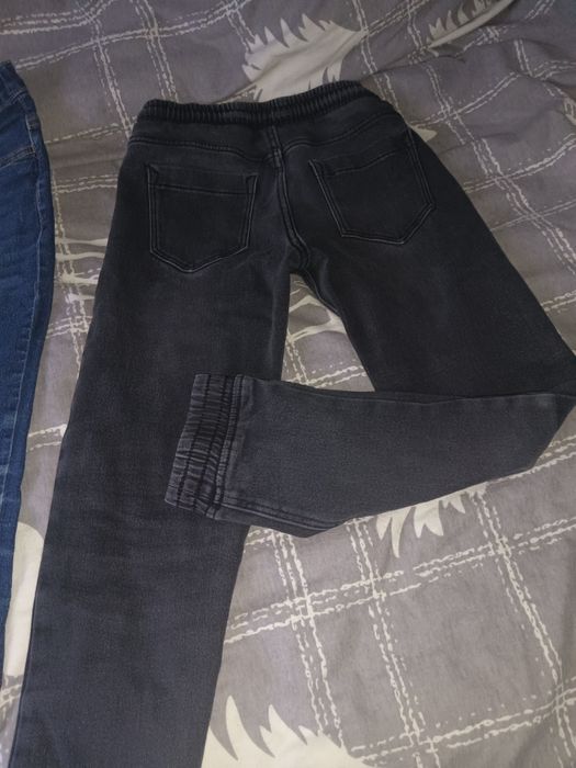 Jeansy ocieplane