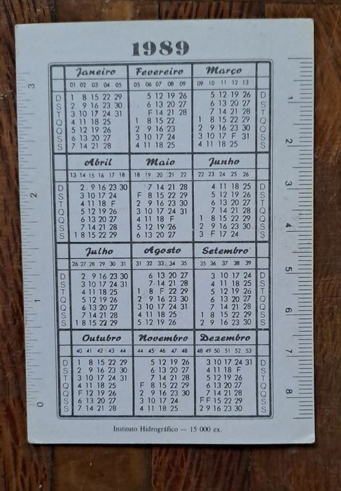 Calendário da marinha
