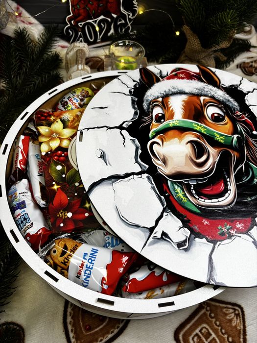 Солодкий Подарунковий Бокс на Новий Рік