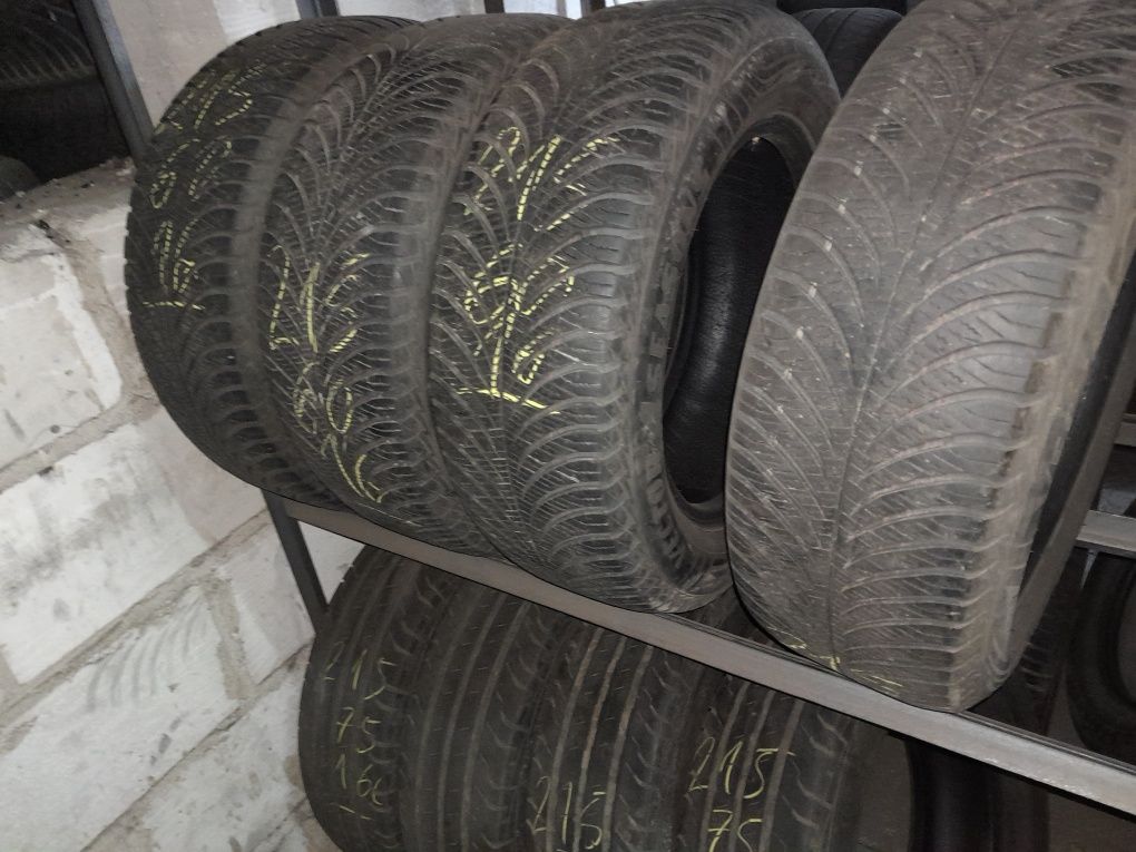 Opona opony 215/60r16 Goodyear  wielosezonowe 4 szt komplet