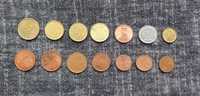 Монеты Eurocent, one cent, groszy