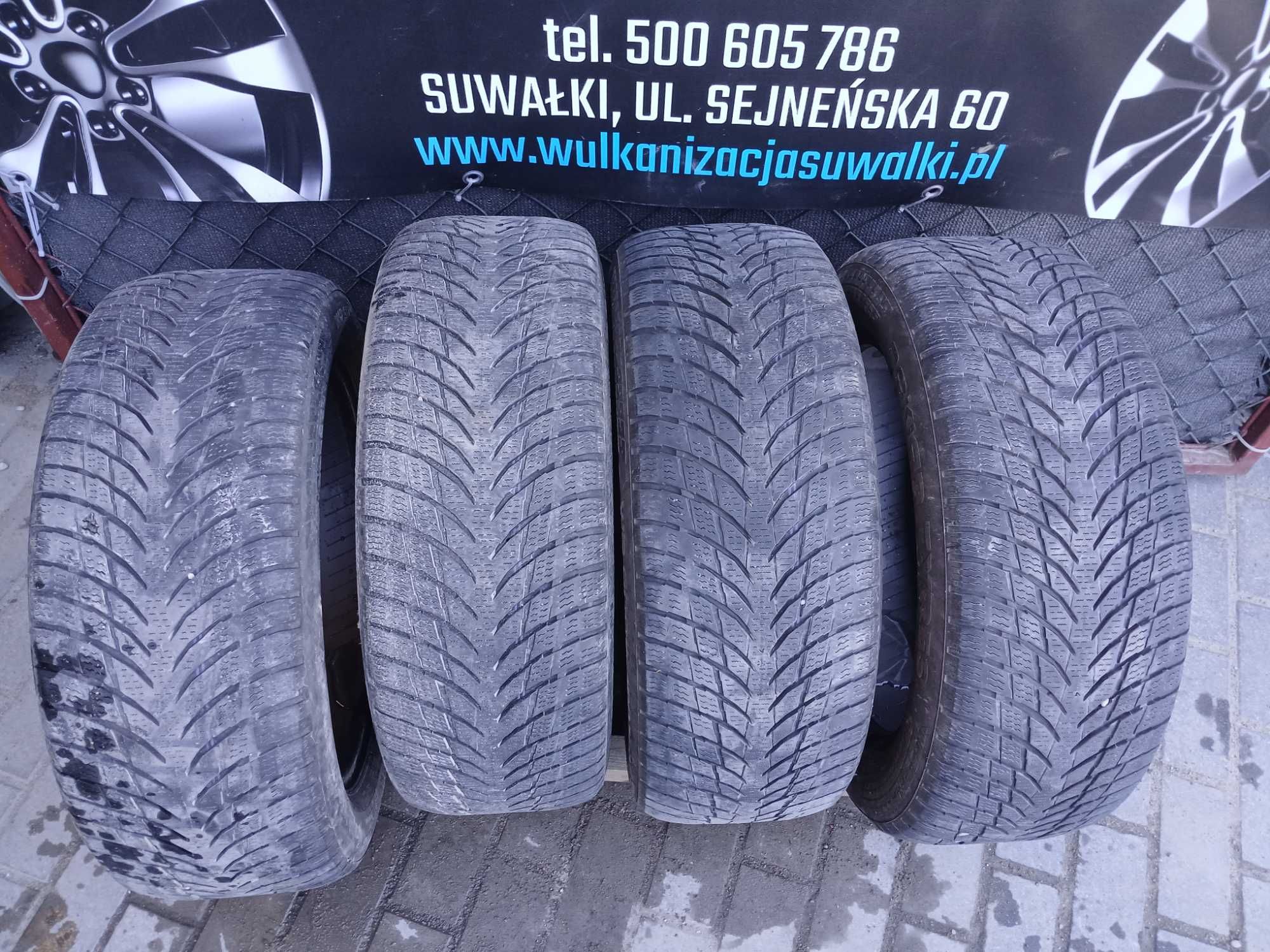 4x używane opony zimowe 215/55 R17 Nokian Gwarancja Montaż Duży wybór