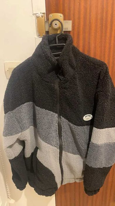 Casaco Fleece Xadrez para Homens