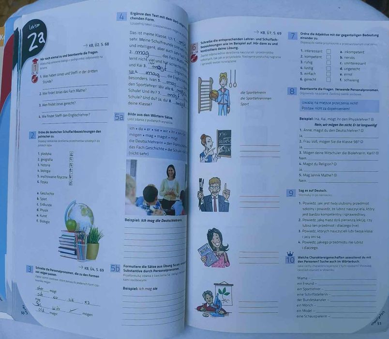 Zestaw Komplett plus #1 Język Niemiecki Podręcznik I Ćwiczenia KLETT