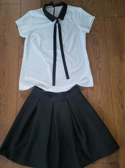Strój wizytowy Spódniczka + bluzka rozm. 34