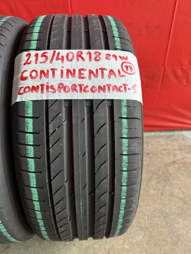 Pneus 215/40/18 Continental impecaveis