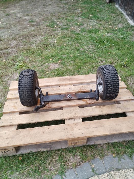 Przednia belka Castel Garden 92 traktorek kosiarka z kołami 13 x 5.00
