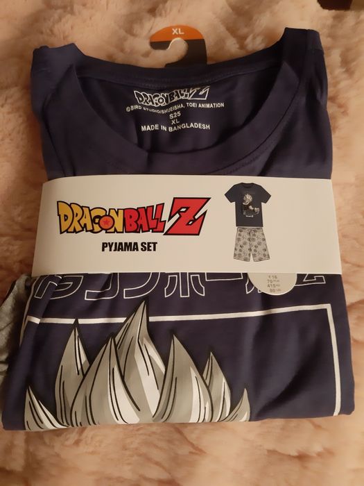Dragon Ball piżama XL primark kolekcja męska limited koszulka spodenki