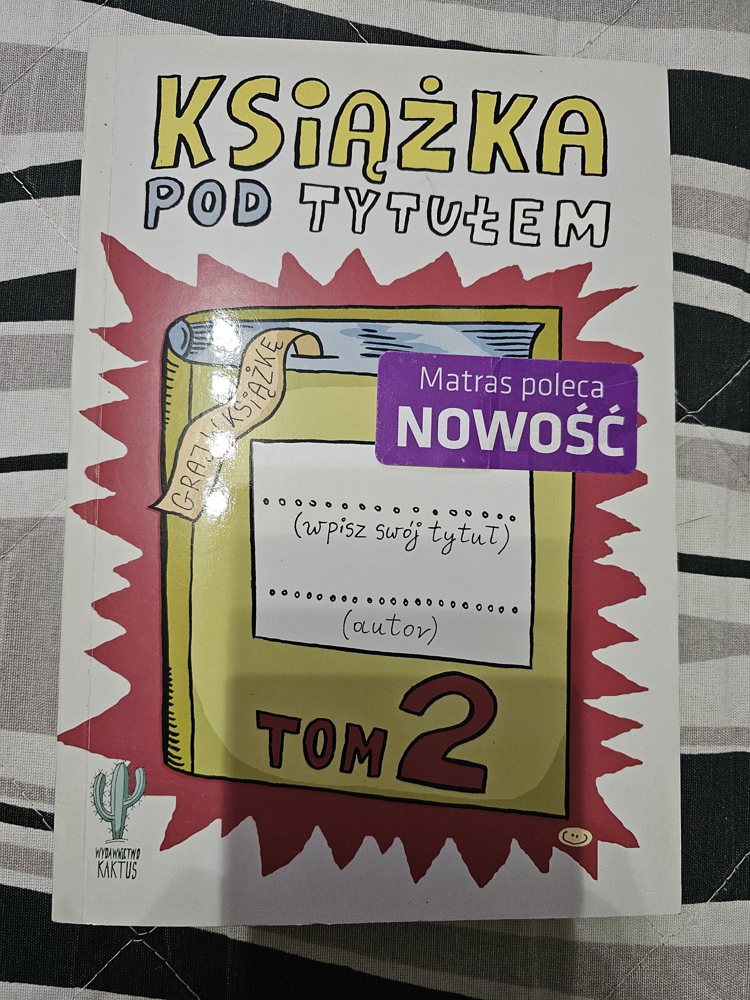 Książka pod tytułem tom 2 jak zniszcz ten dziennik