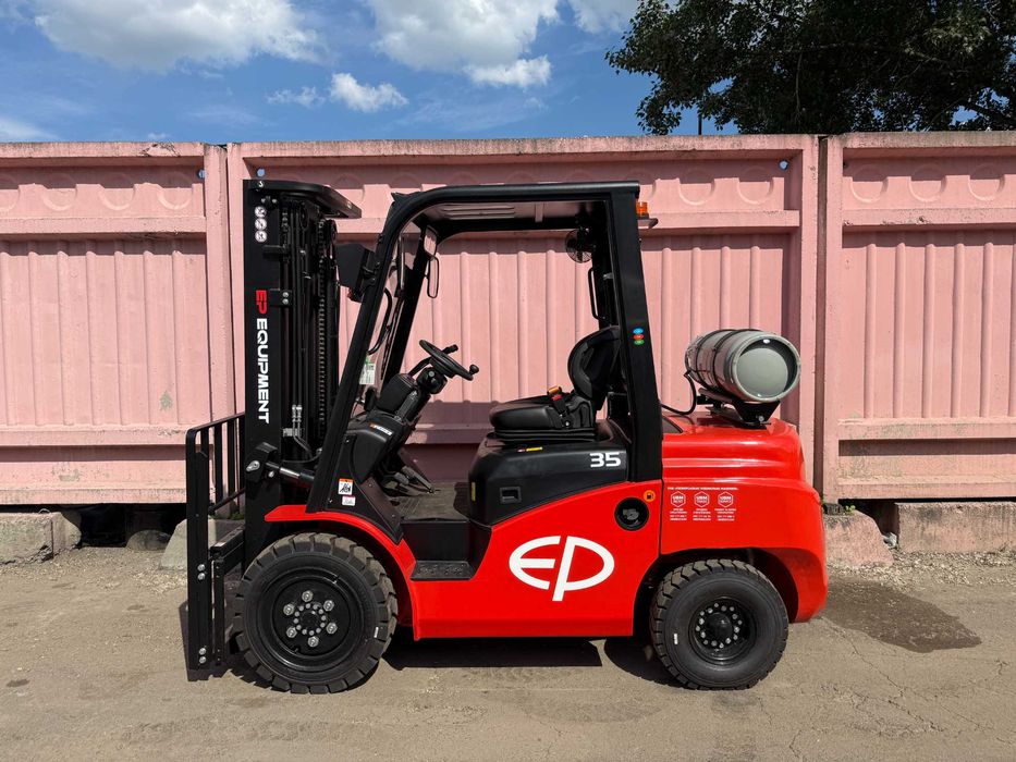 Новий газ-бензин навантажувач ЕР 35T8, 3.5т, 4.8м, двигун Nissan К25