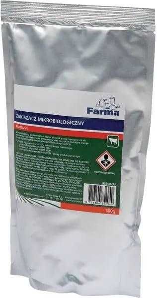 Zakiszacz Farma Sil 500g- 50 ton kiszonki- ogranicza straty w kiszonce