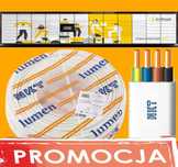 Przewód Kabel NKT instal lumen 4x1,5, 3x1,5, 3x2,5, 5x1,5, 5x2,5 YDYp