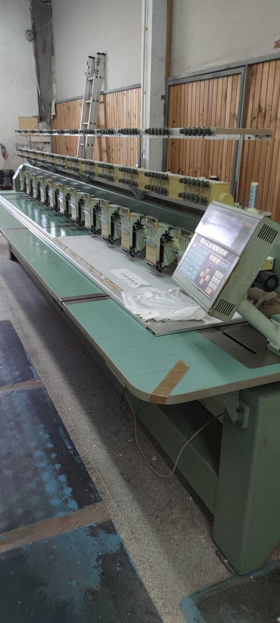 Máquina de Bordar TAJIMA 12 CABEÇAS