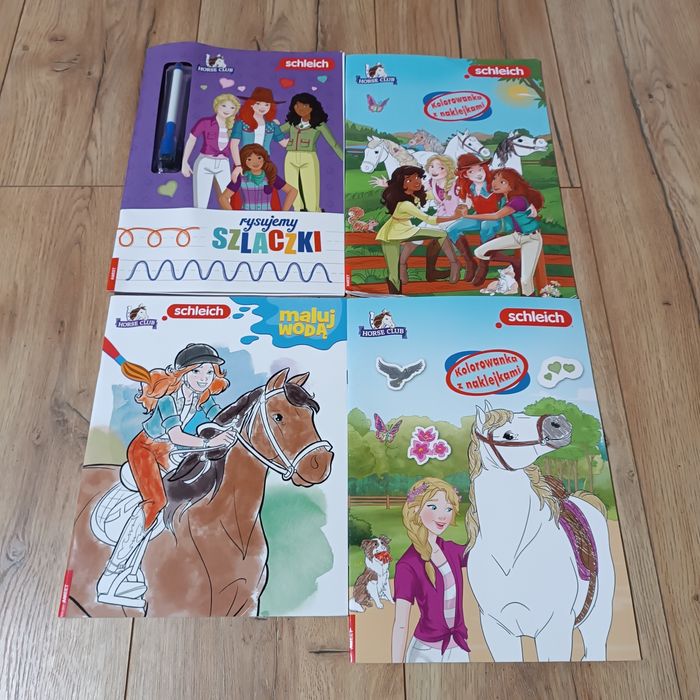 Kolorowanki horse club konie schleich