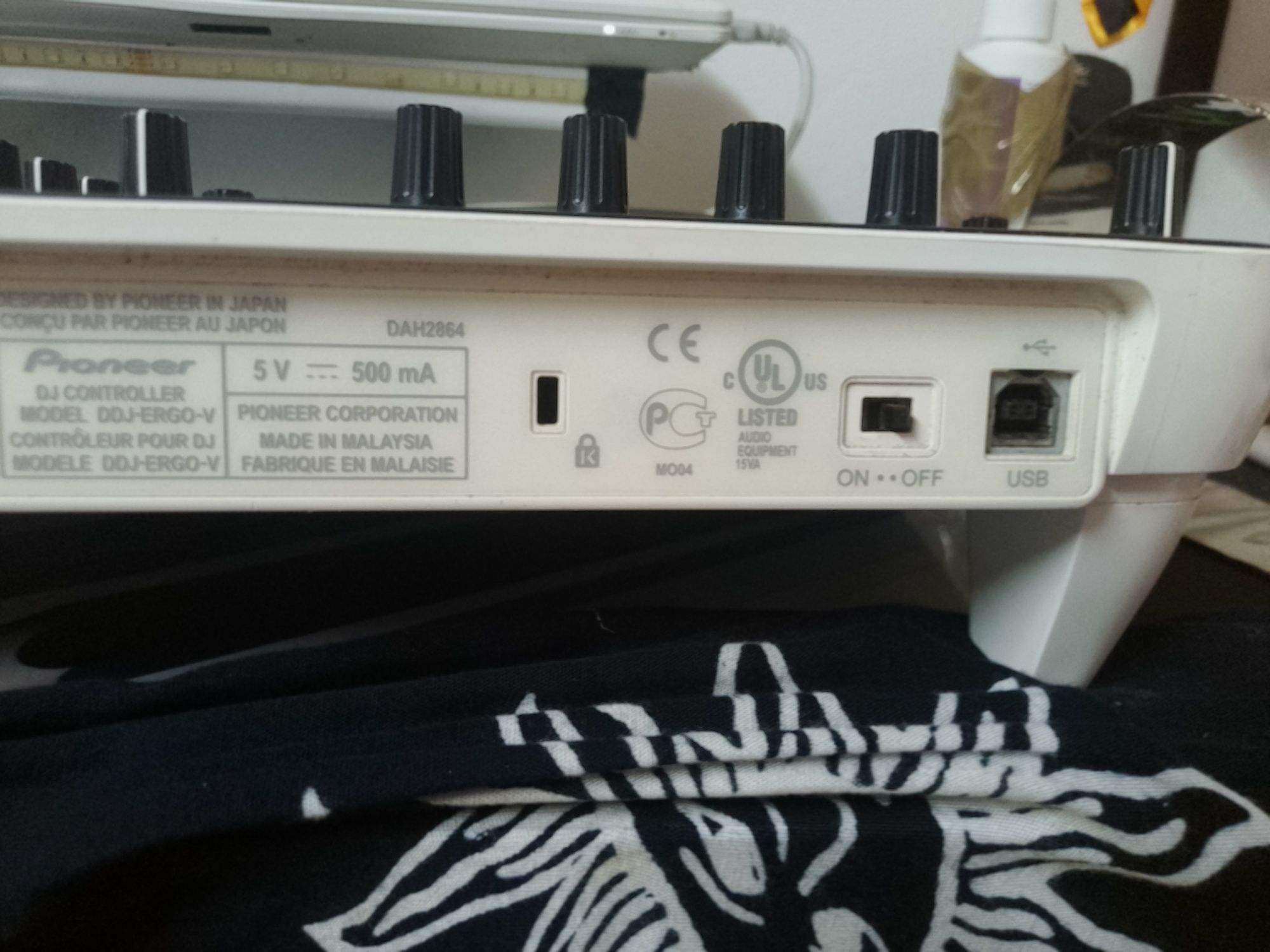 Pioneer ddj ergo-v
Controladora