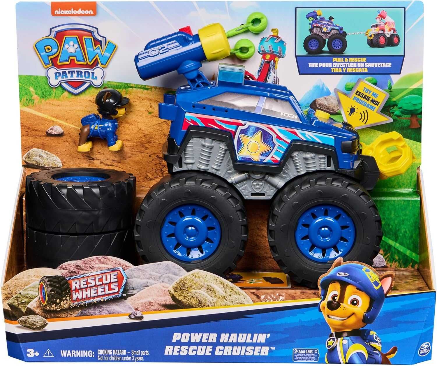 Поліцейський автомобіль Гонщика делюкс Paw Patrol Rescue Wheels