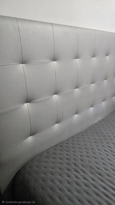 Cabeceira de Cama Prata