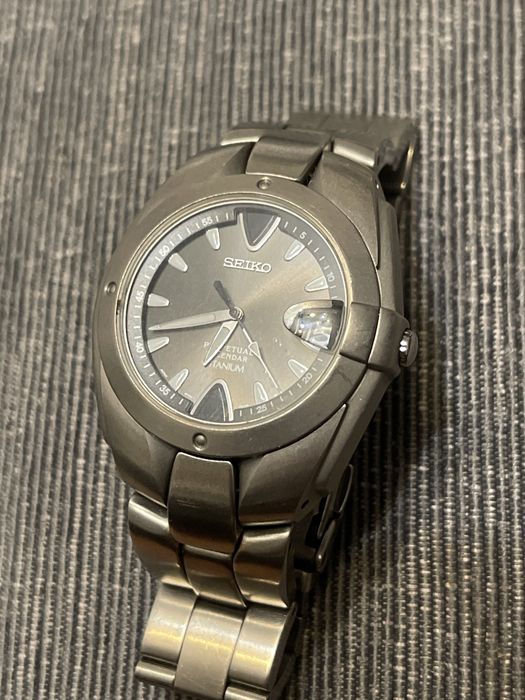 Seiko Titanium perpetual calendar