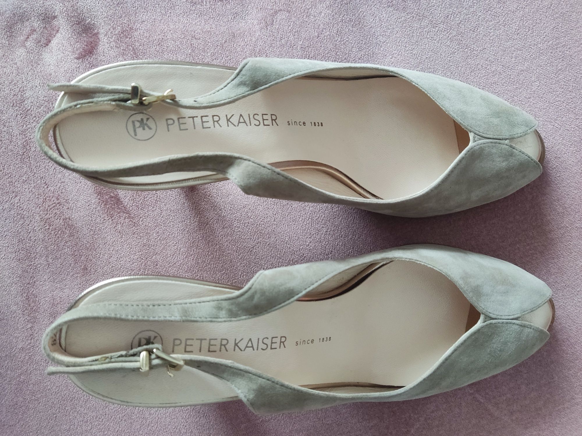 Sandały skórzane Peter Kaiser roz. .38