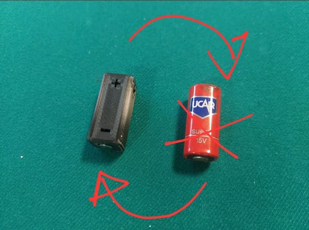 15v adaptador v74px - bateria reutilizável, flash, etc