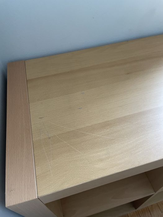 Estante IKEA Kallax - cor carvalho