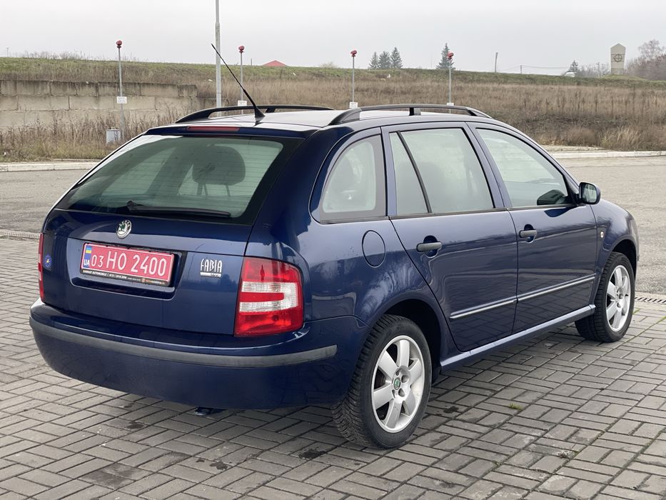 Skoda Fabia 1.4 MPI тільки з Німеччини
