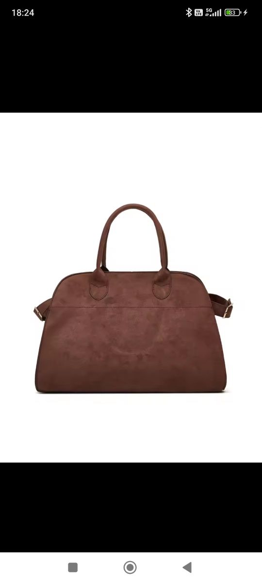 Hit duża torba torebka shopper czekolada bag viral