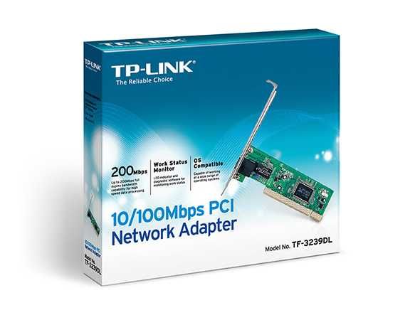 Karta sieciowa PCI, 10/100Mb/s TF-3239DL