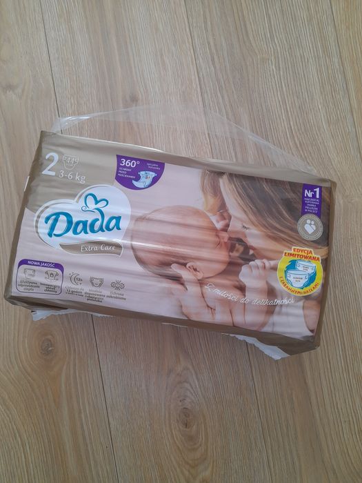 Dada 2 Extra Care, pieluchy 44 szt., nowe