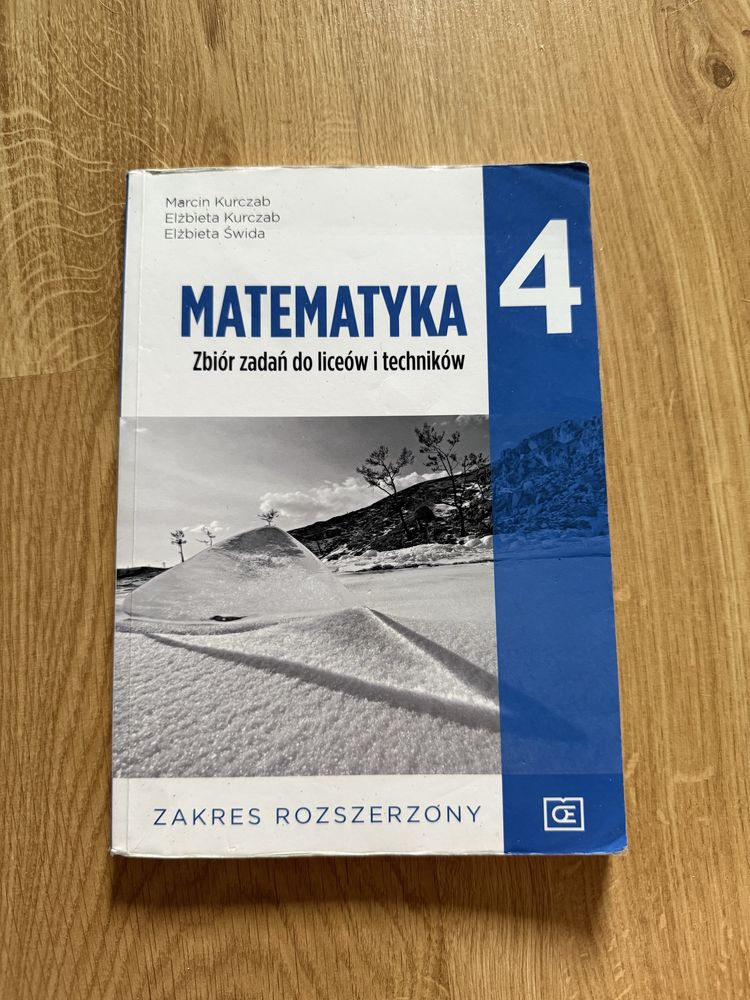 Matematyka rozszerzona klasa 4 podręcznik i zbiór zadań
