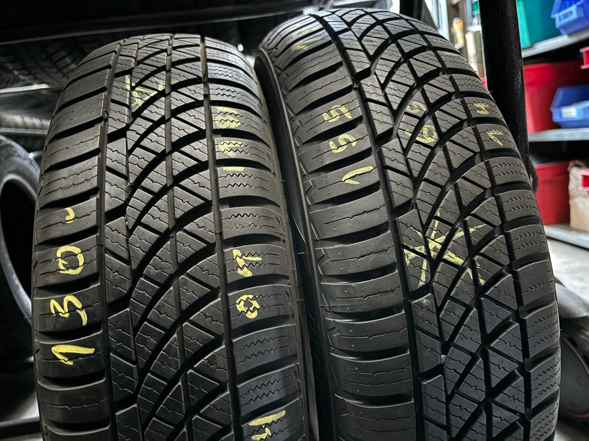 2X Opony Całoroczne 155/65R14 75T HANKOOK KINERGY 4S 2018R 6.5MM CAŁE!